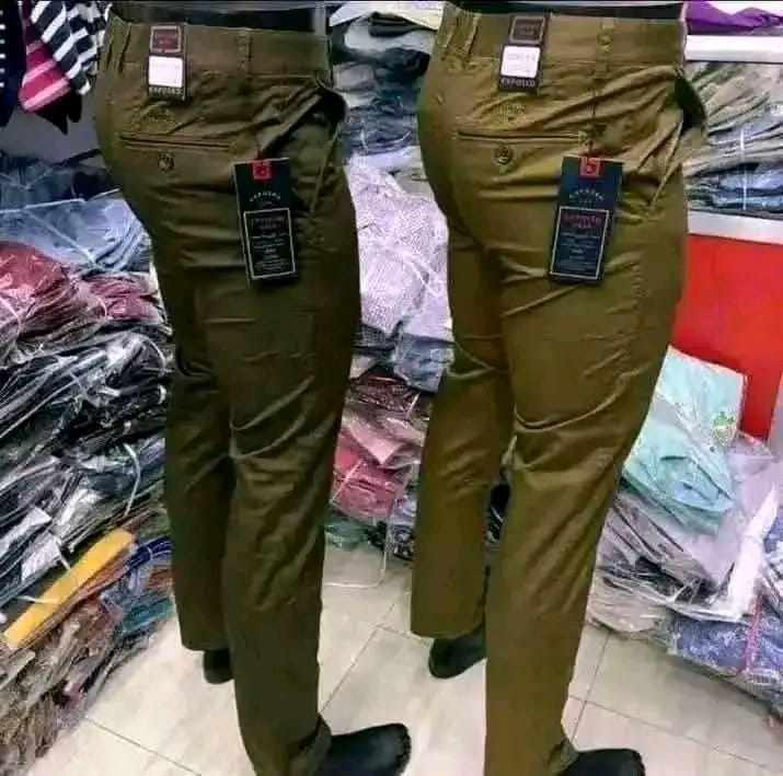 Men Brand New Khaki Trousers